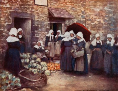 Vegetable Market by Mortimer Ludington Menpes